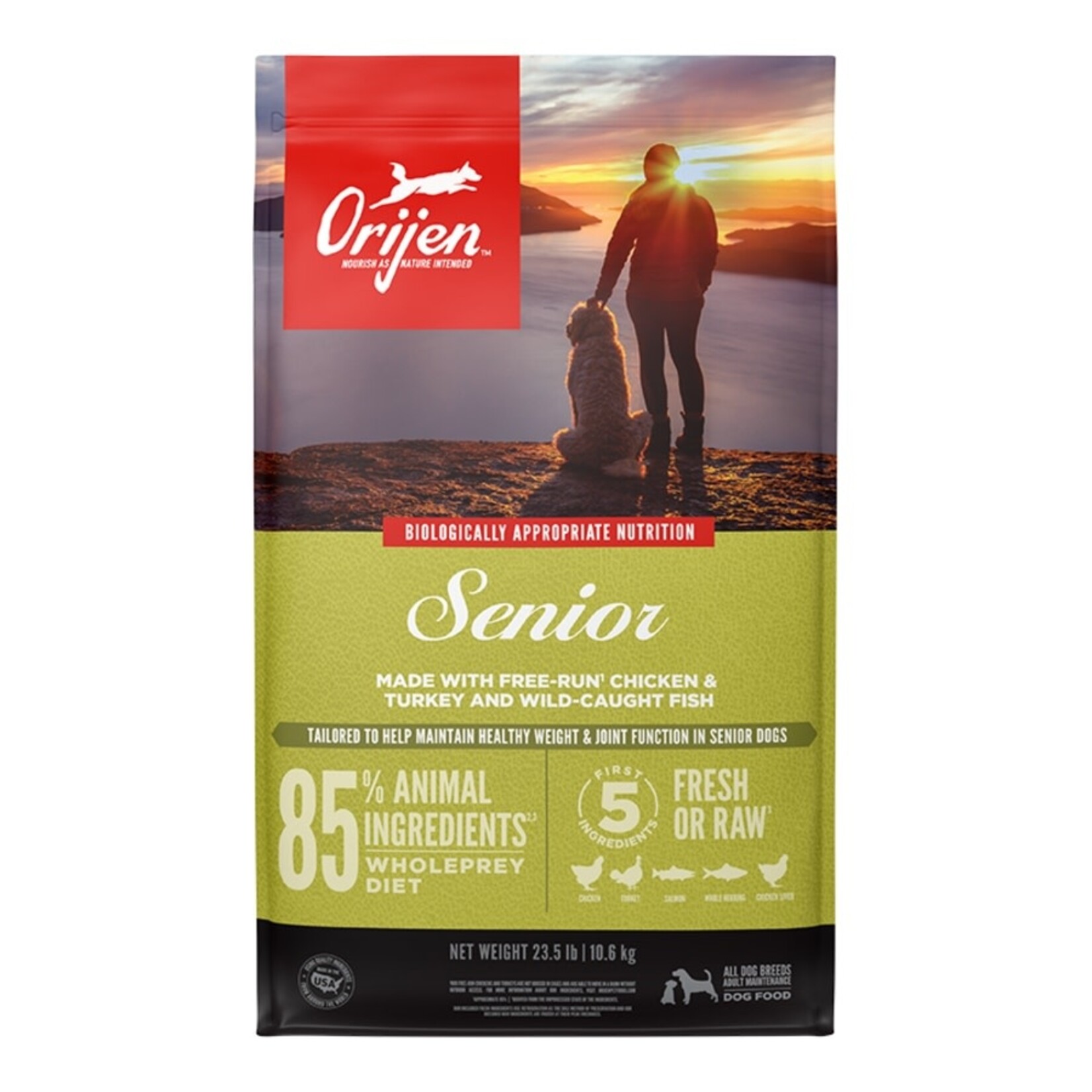 Orijen ORIJEN Senior Chicken Turkey Fish 4.5lb