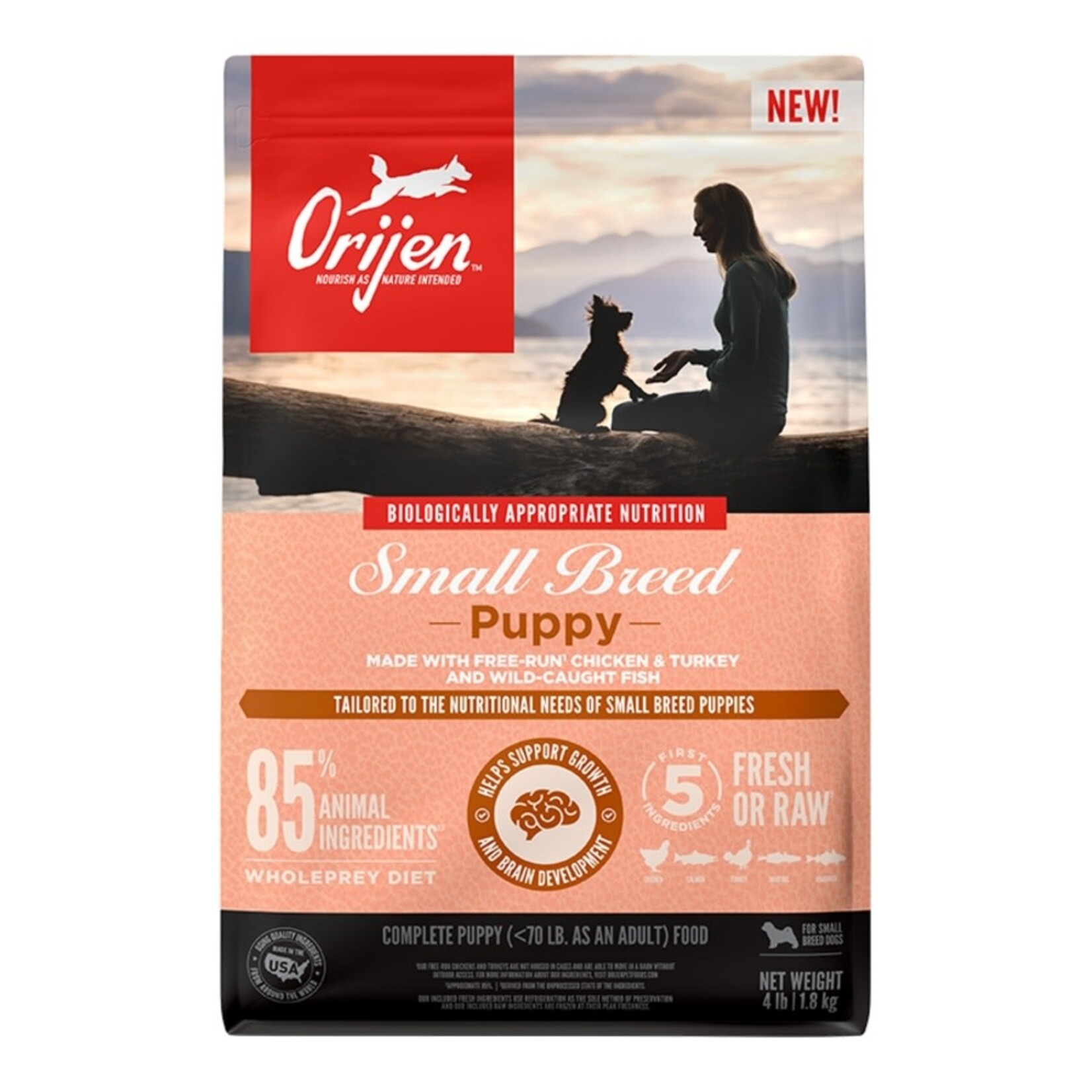 Orijen Orijen Small Breed Puppy 4lbs
