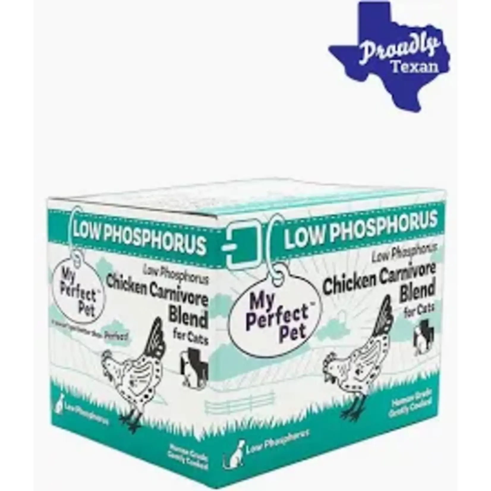My Perfect Pet My Perfect Pet Cat Low Phosphorus Chicken Carnivore Blend 3lb