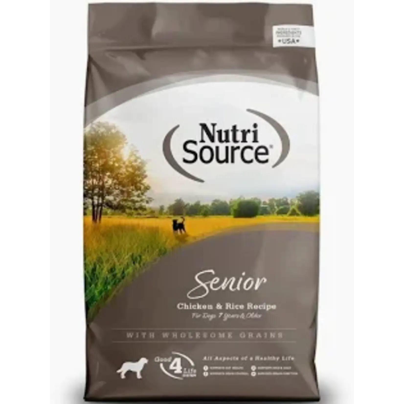 NutriSource Nutrisource Senior Chicken & Rice 26lb