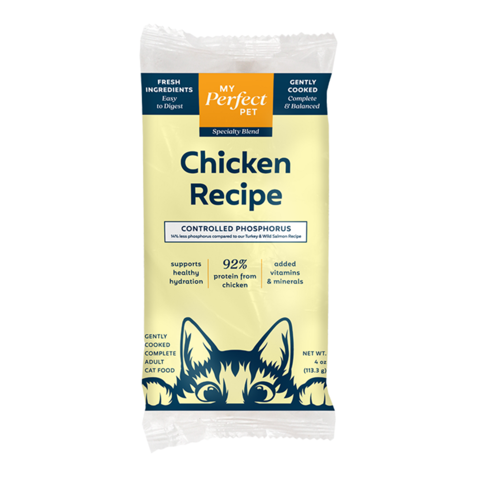 My Perfect Pet My Perfect Pet Cat Low Phosphorus Chicken Carnivore Blend 3lb