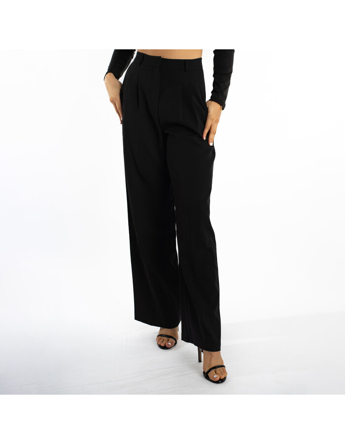 camille double pleated trouser