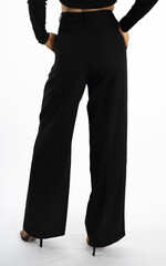 camille double pleated trouser