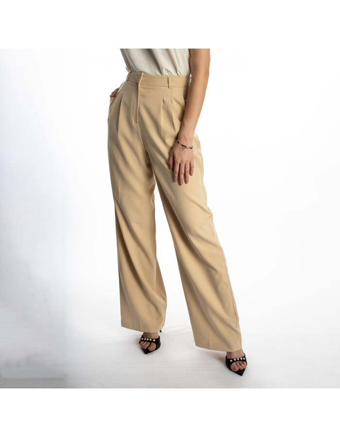 camille double pleated trouser