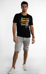 social t-shirt