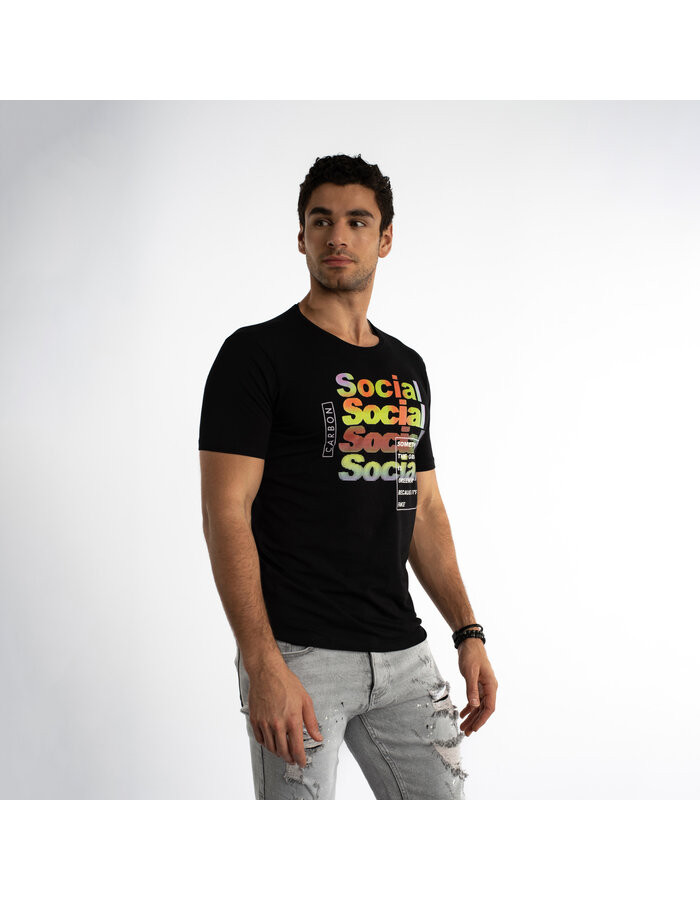 social t-shirt