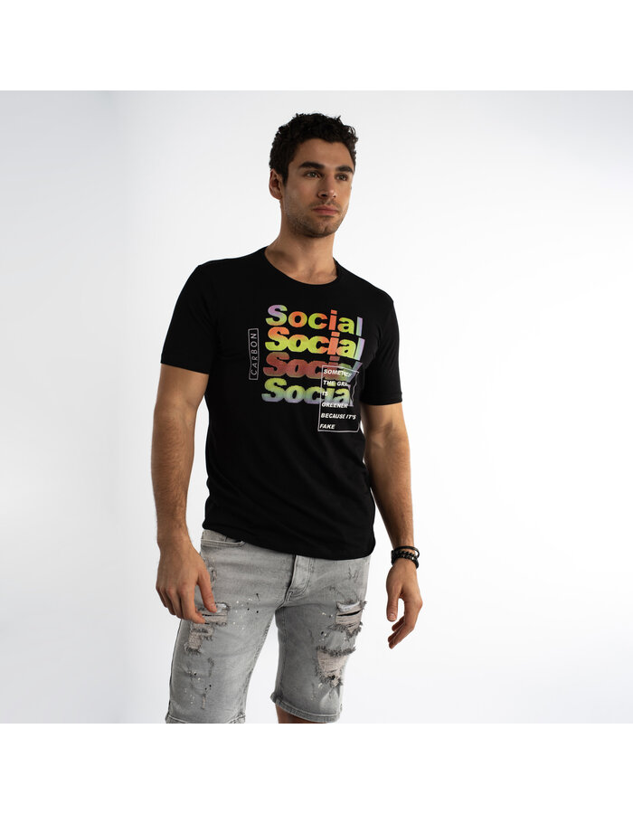 social t-shirt