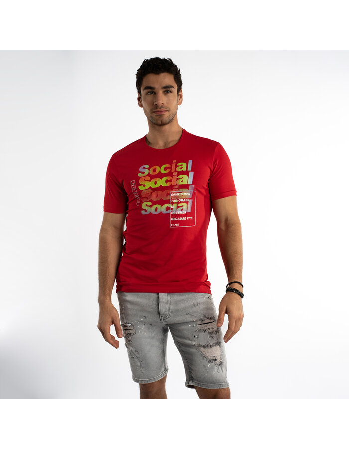 social t-shirt