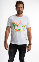painted king t-shirt