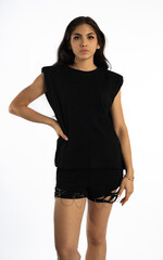 gia padded t-shirt