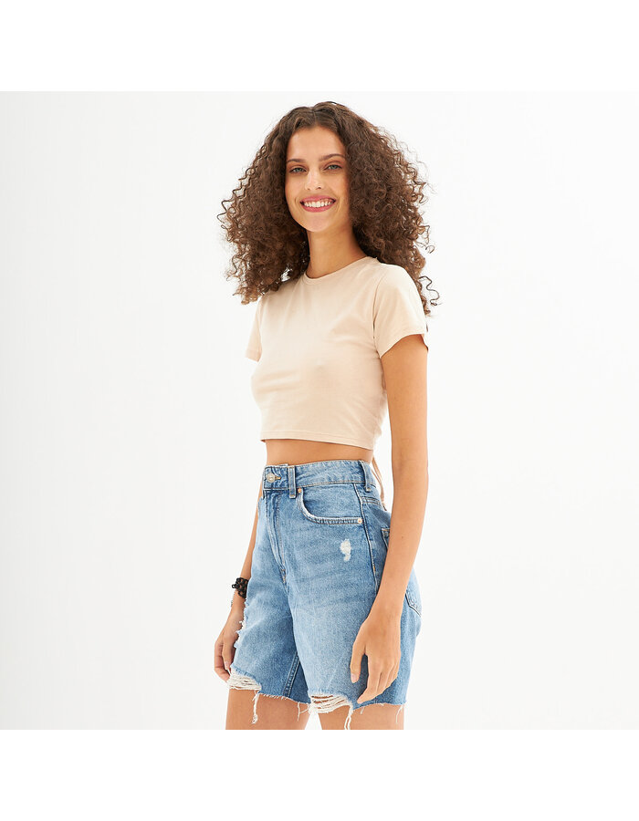 cut out crop top