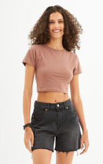 cut out crop top