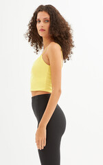 yoga crop tank top