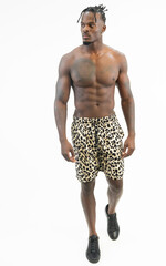 LEOPARD SHORTS SET