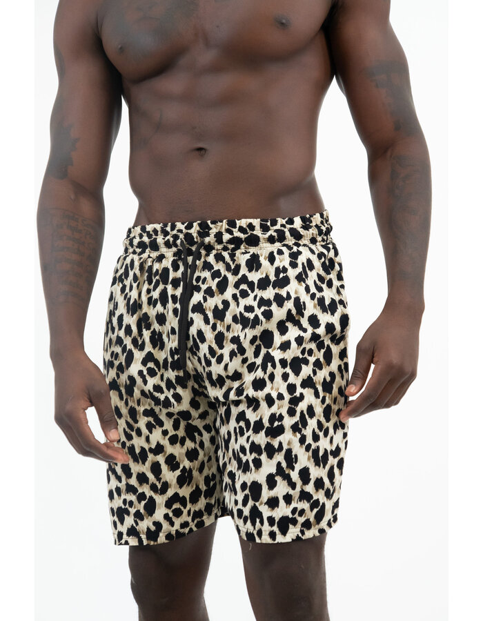 LEOPARD SHORTS SET