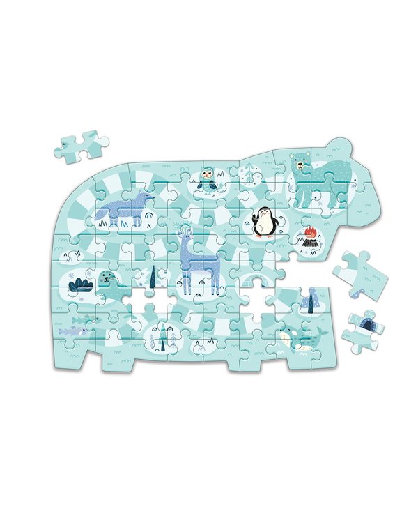 Polar Bear Puzzle & Game
