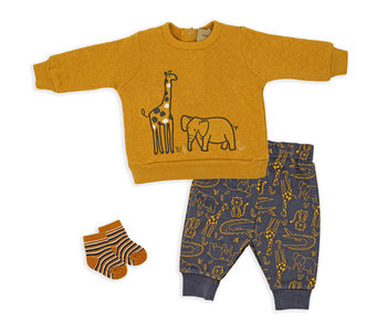 Quilted Animal 2-Piece Set
