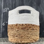 Basket, Jute/Cotton