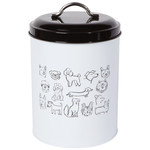 Tin Dog Biscuits Container, Dog Park