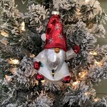 Gnome w/Lights Ornament- 4.5"H