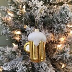 Beer Stein Ornament- 3"H