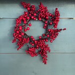 Red Berries Candle Ring