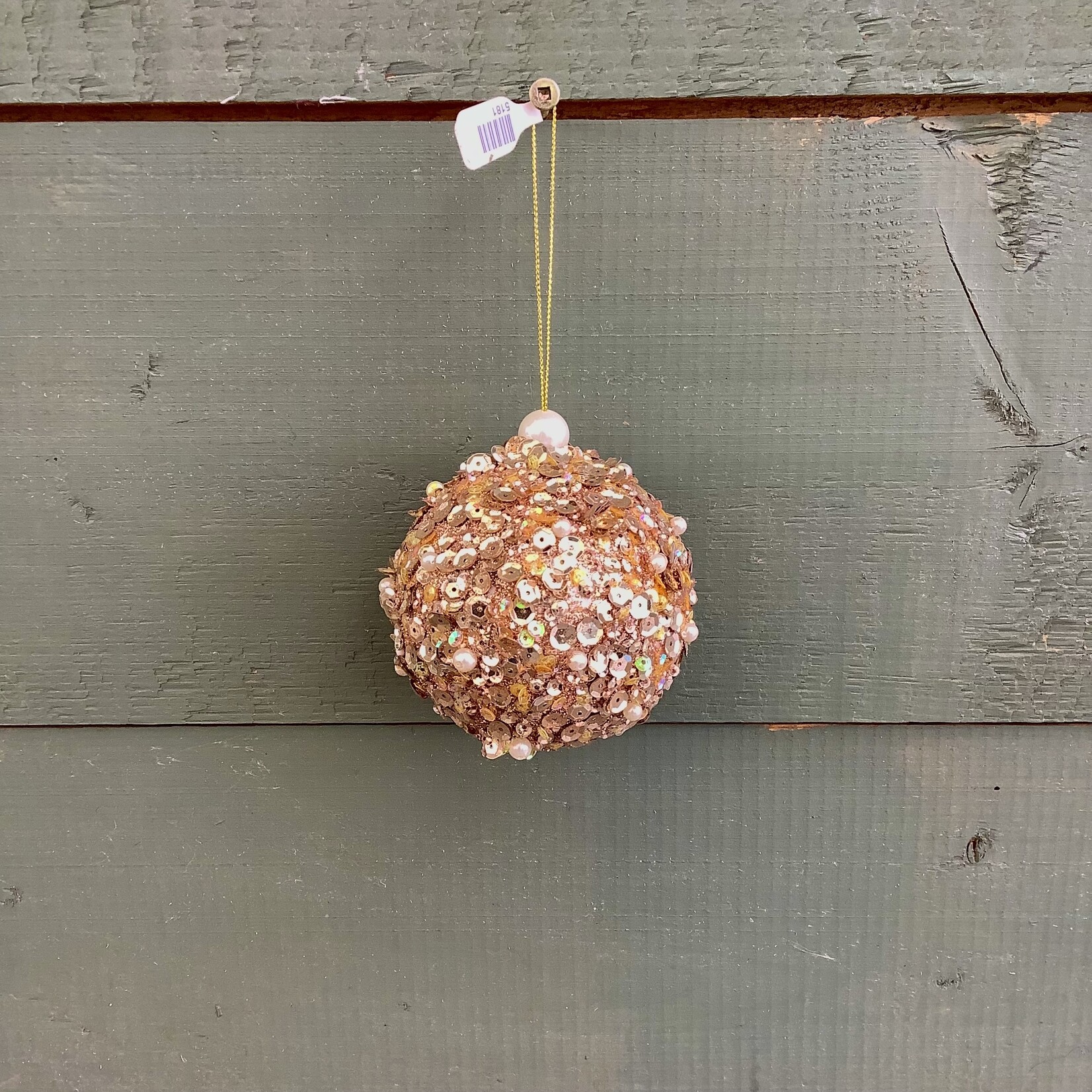 Ornament, Gold & Pearls