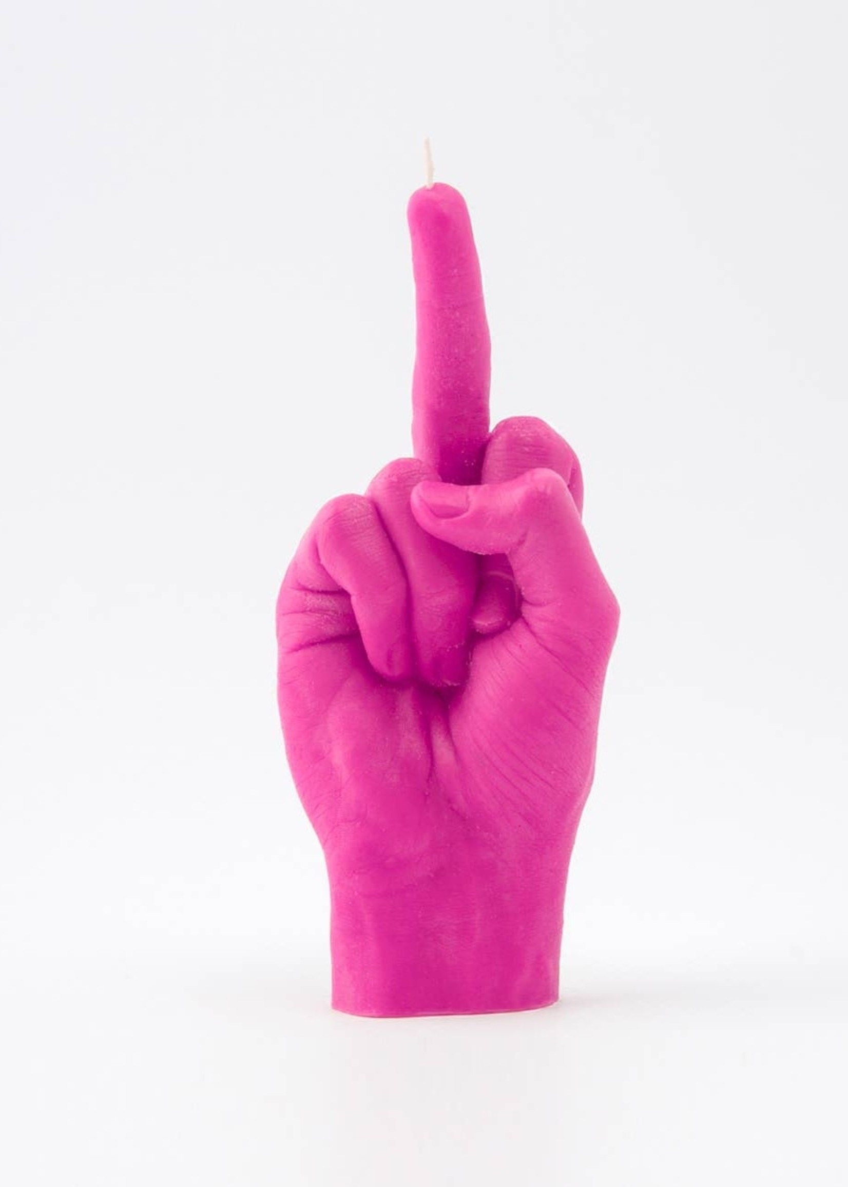 Middle Finger Candle- Pink