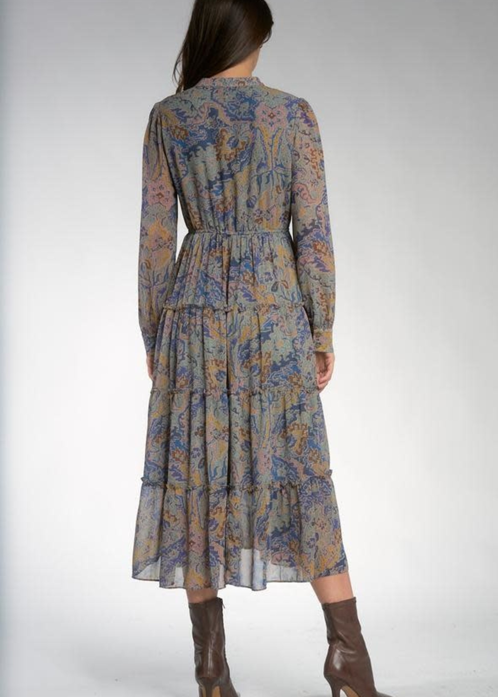 Blue Tapestry Dress