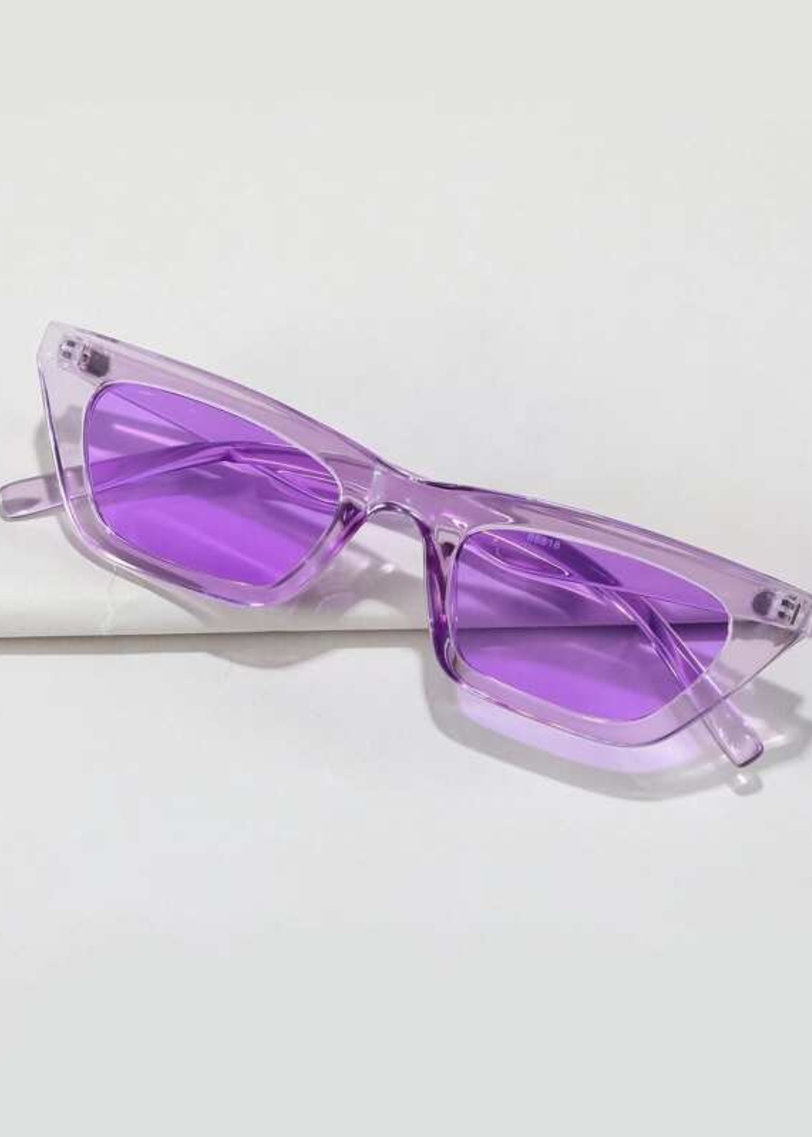 Lavender Cat Glasses