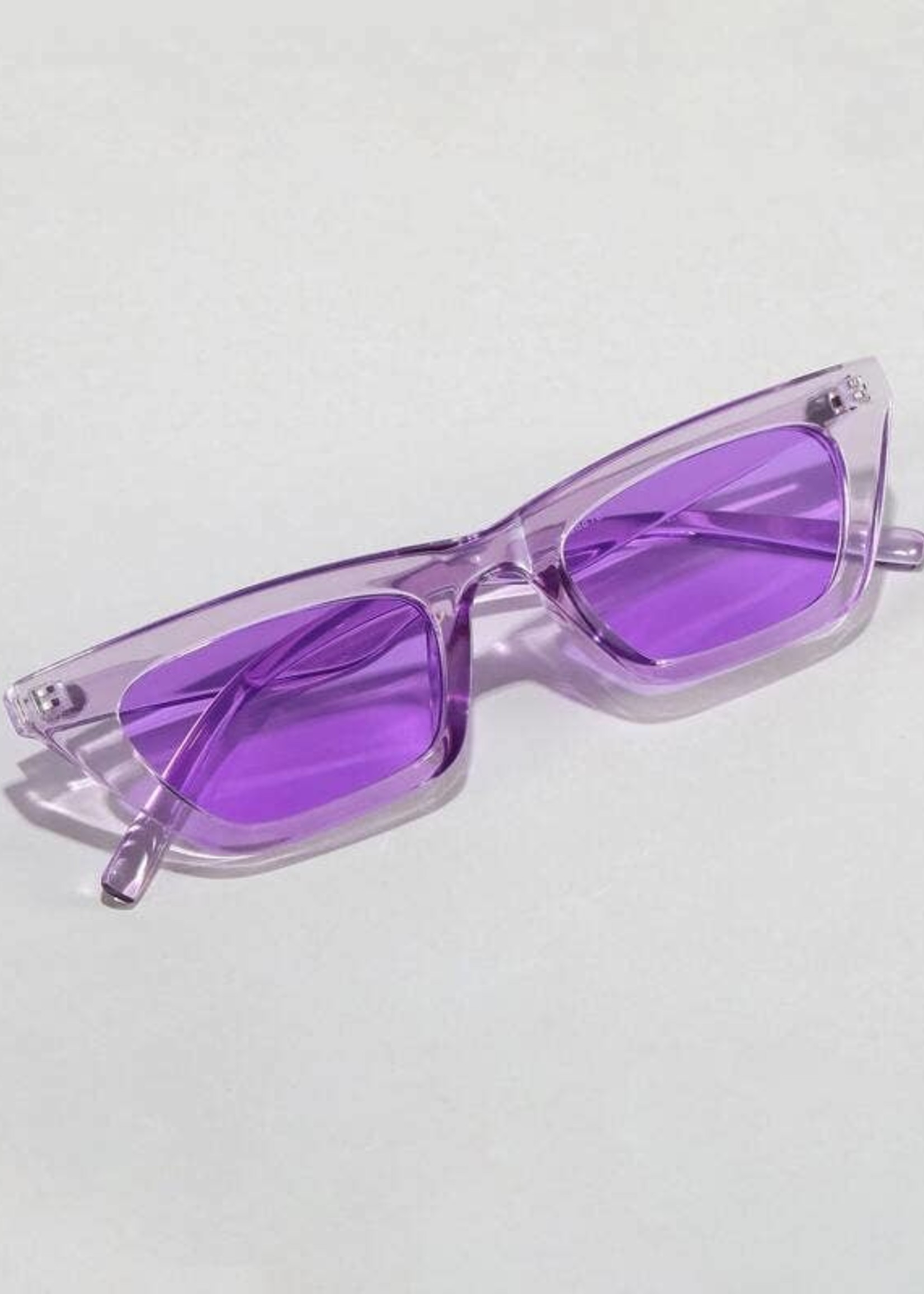 Lavender Cat Glasses