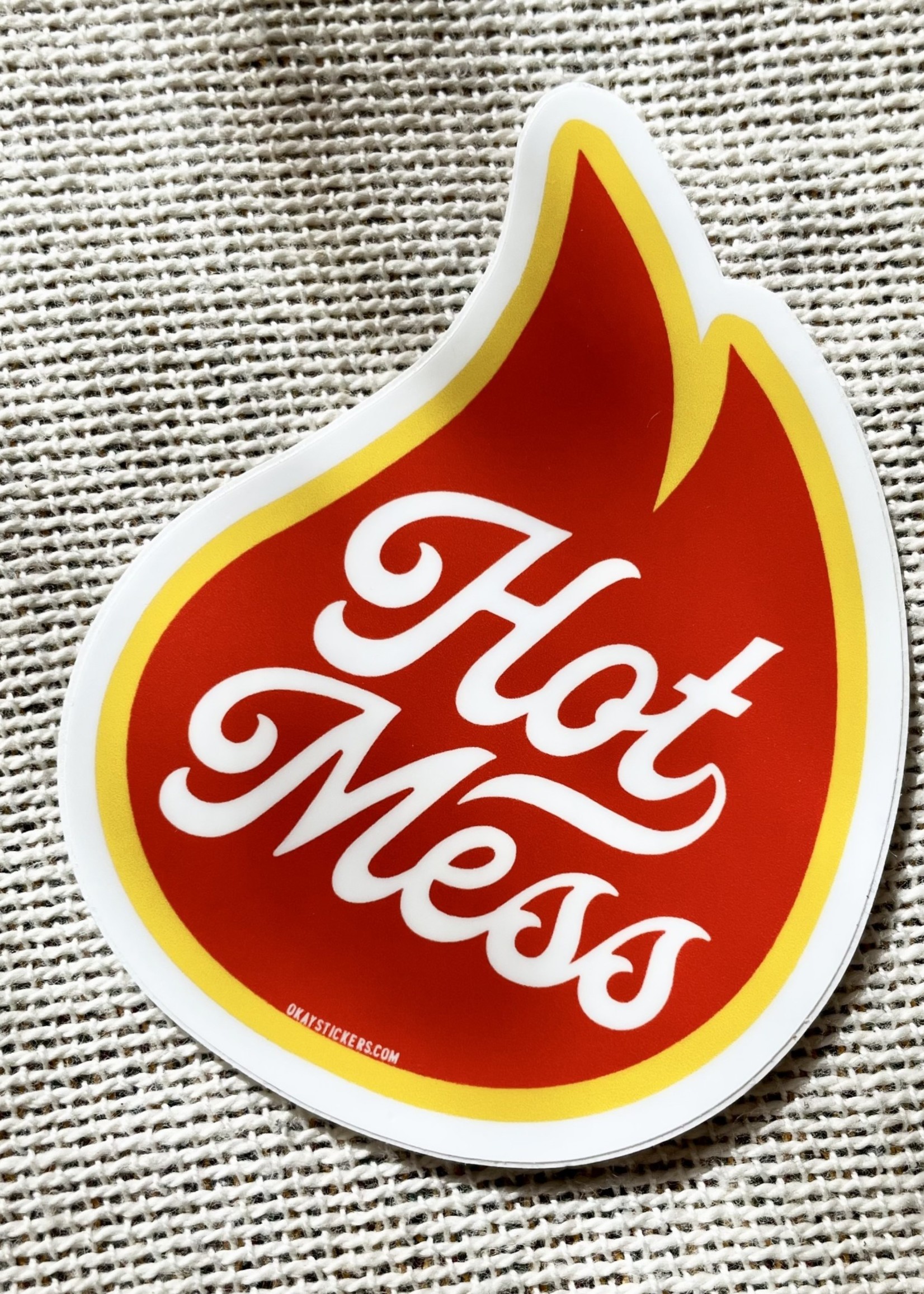 Hot Mess Sticker