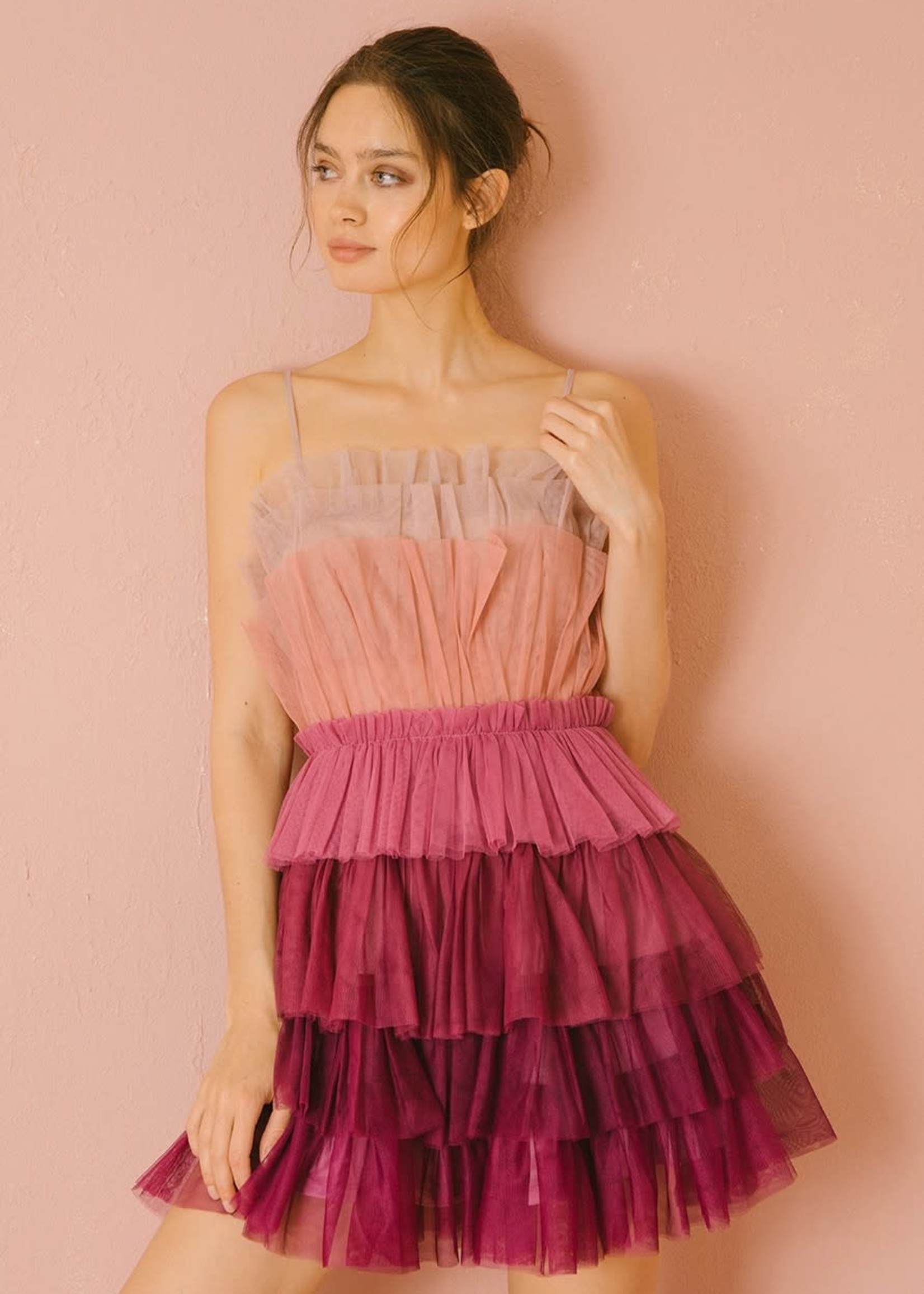 Pink Multi Cupcake Dress