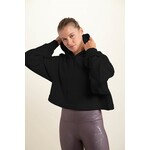 Mono B Women Hoodie Cropped Sweatshirt