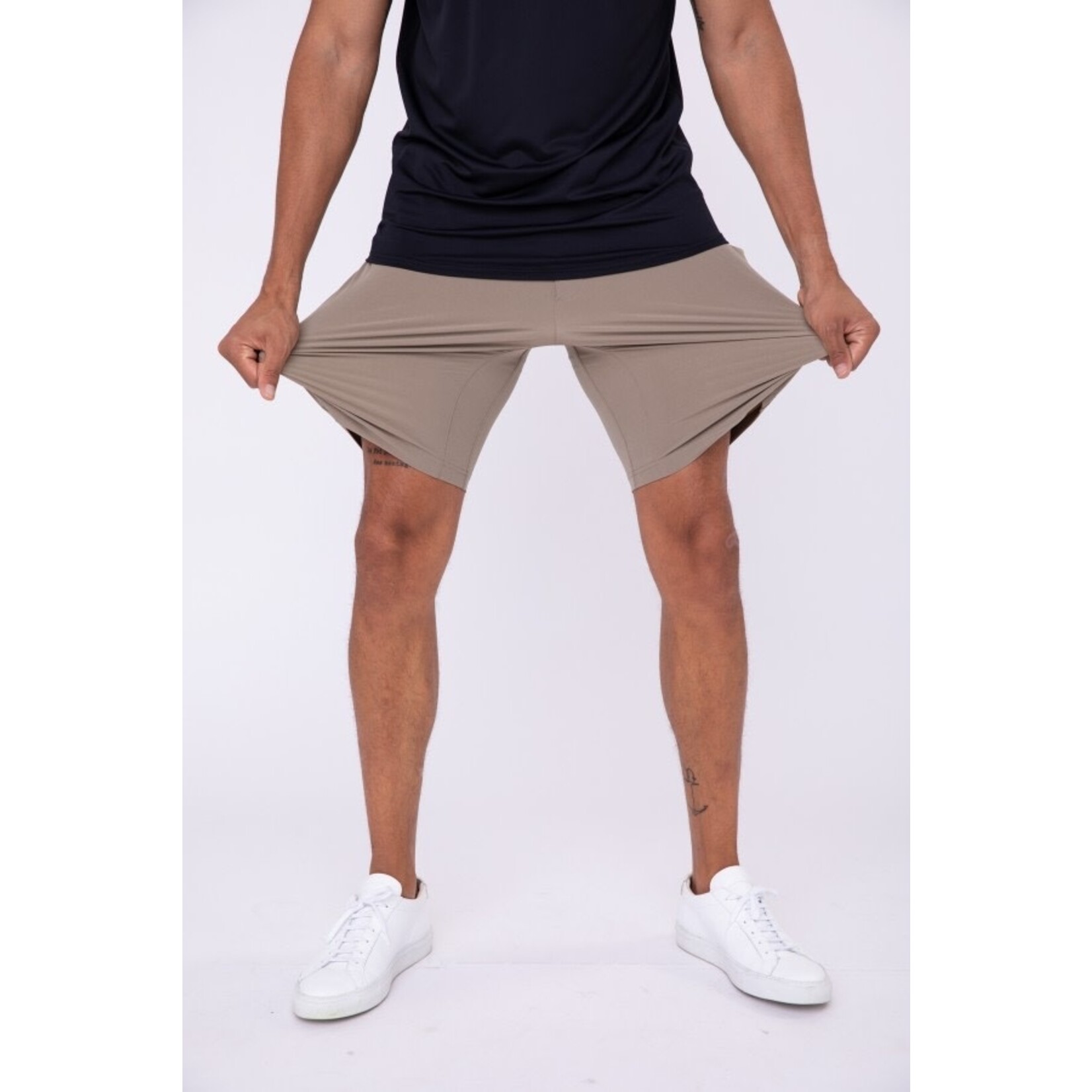 Mono B Drawstring Shorts with Pockets