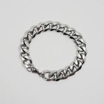Comparison Kills Curb Chain Bracelet 7.5" Silver
