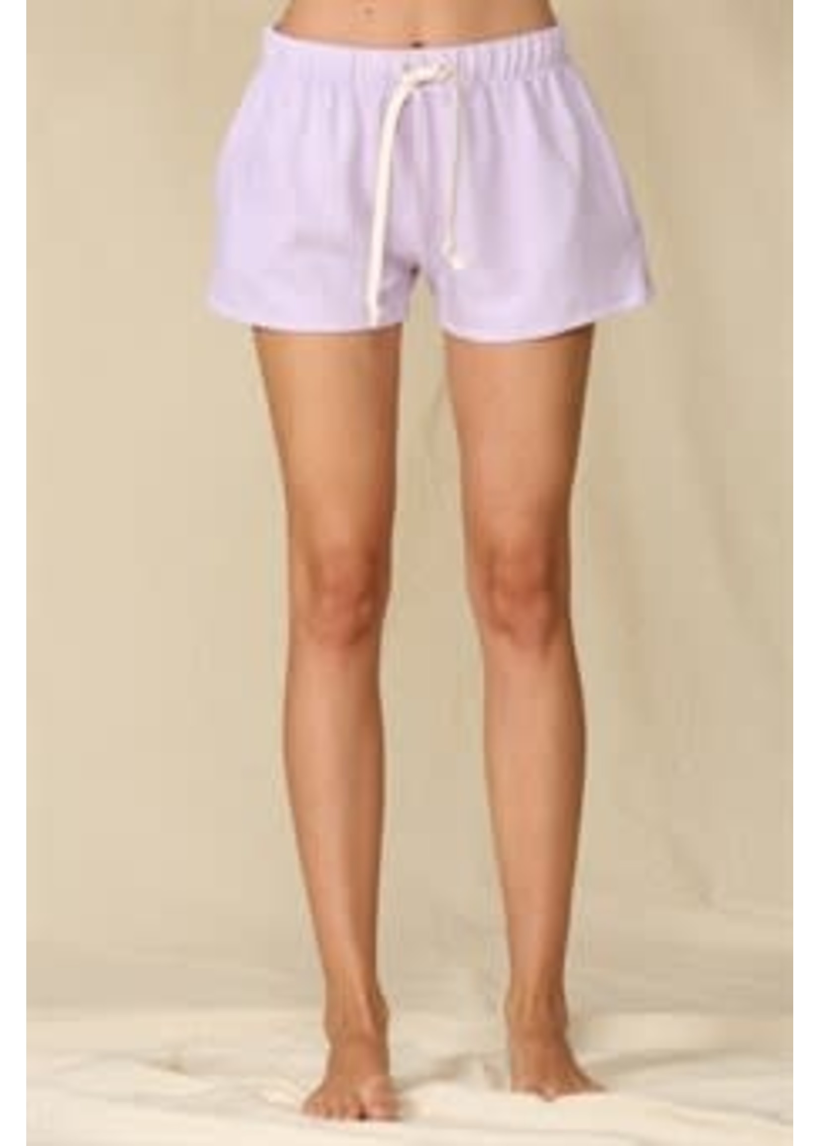 Knit French Terry Garment Shorts