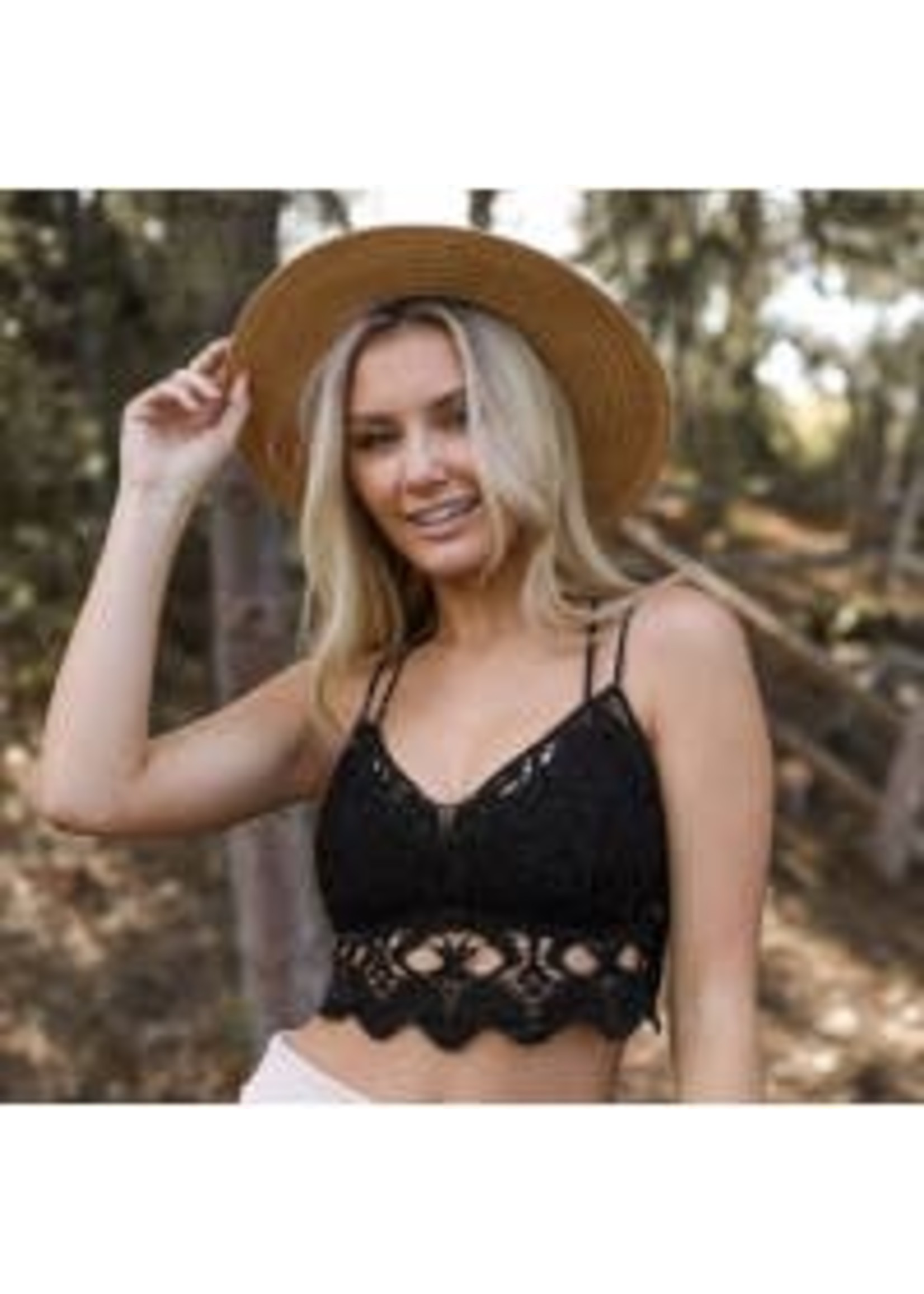 Longline Crochet Bralette