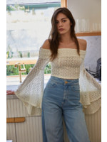 Knit Lace Crop Top