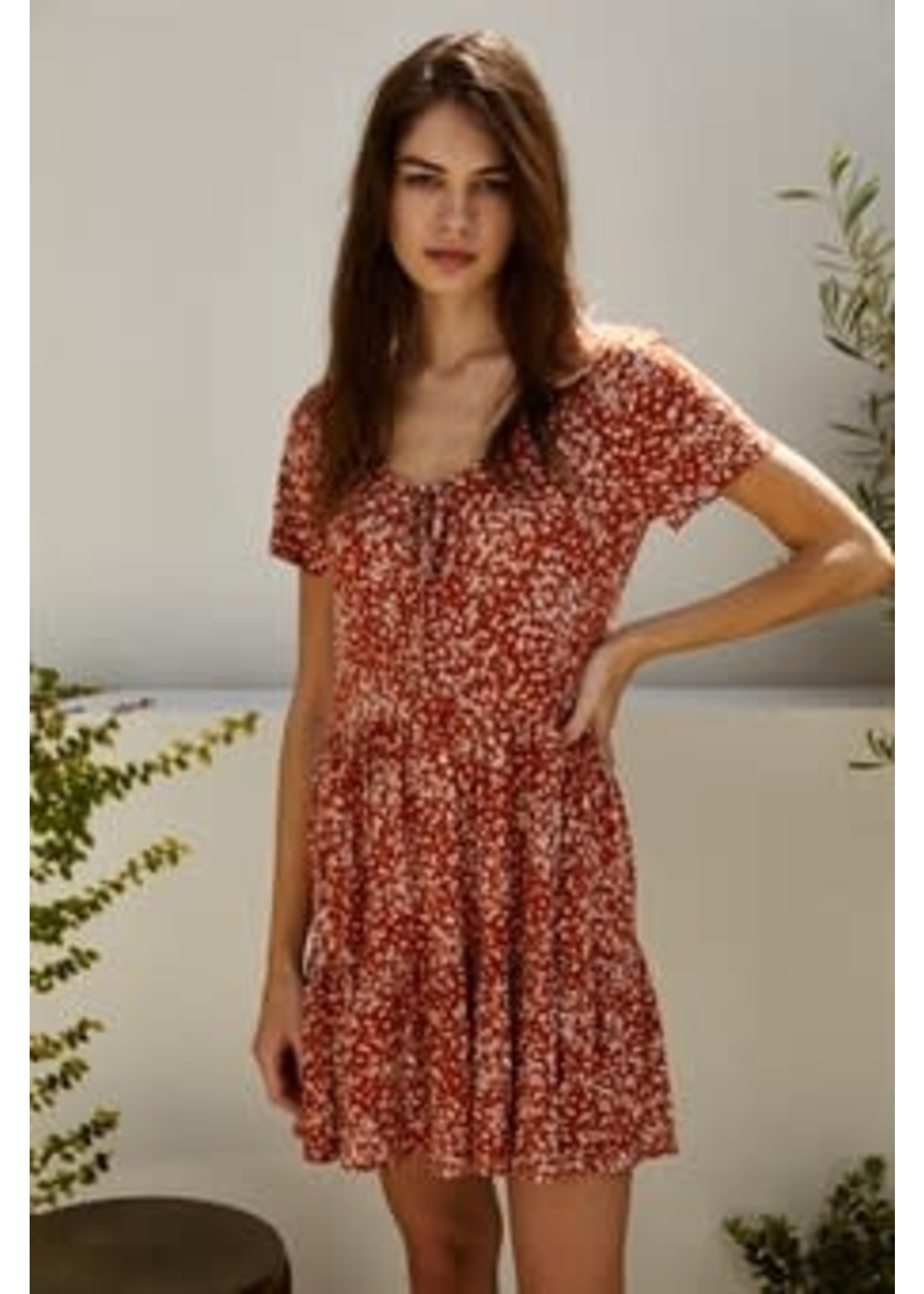 Floral Mini Dress