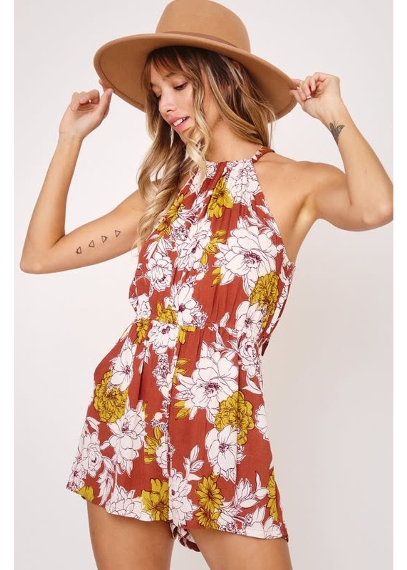 Floral Romper
