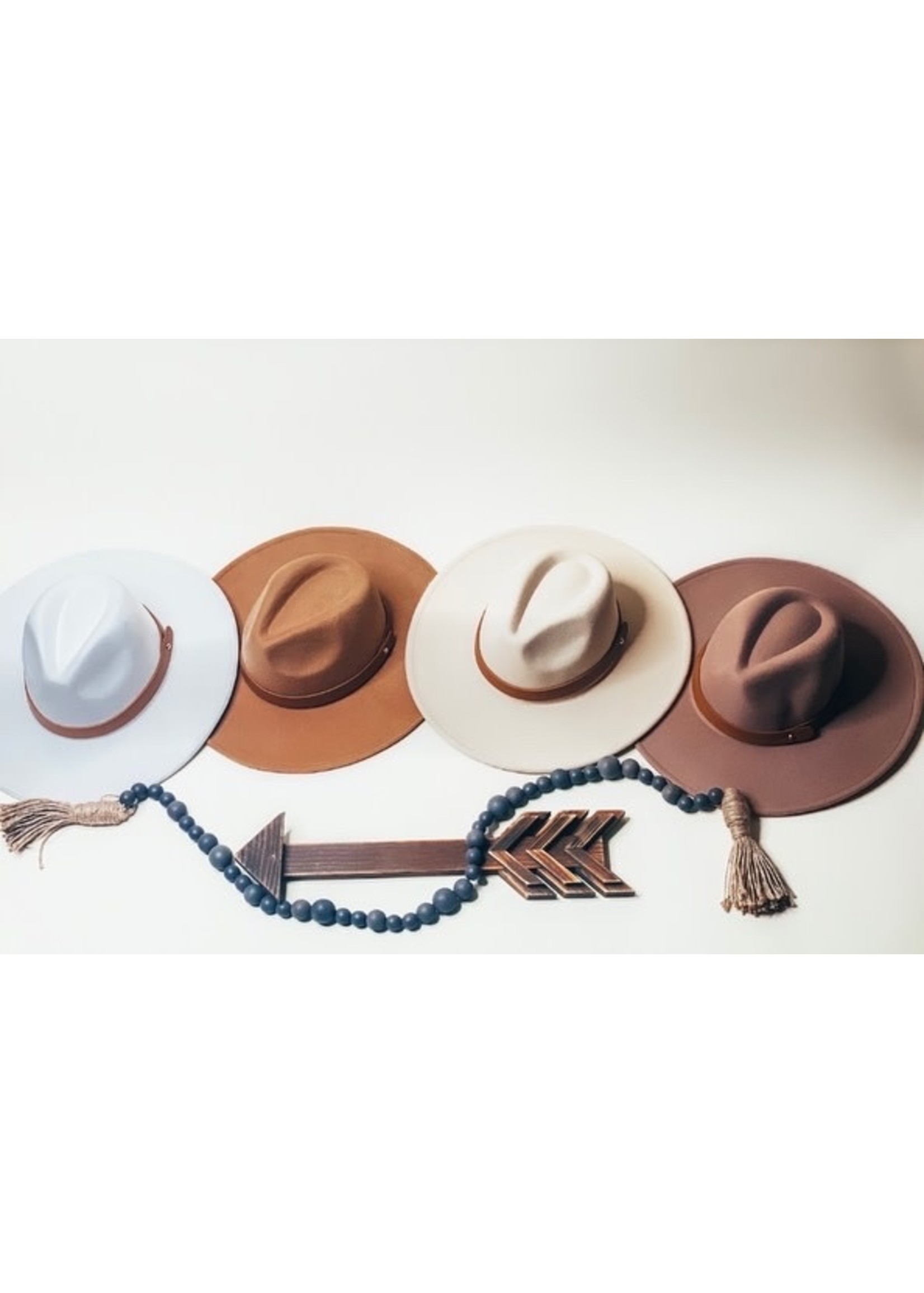 Mattie Wide Brim Fedora