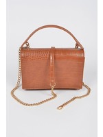 The Faux Croc Crossbody