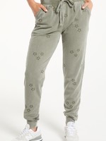 Z Supply Z Supply Goldie Embroidered Star Jogger