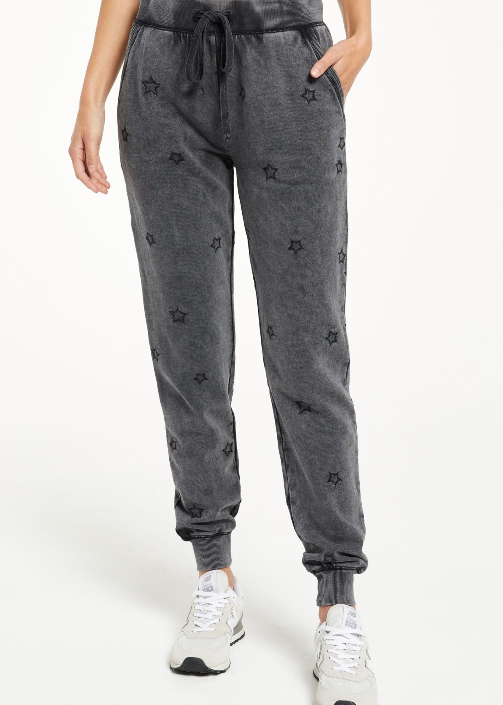 Z Supply Z Supply Goldie Embroidered Star Jogger