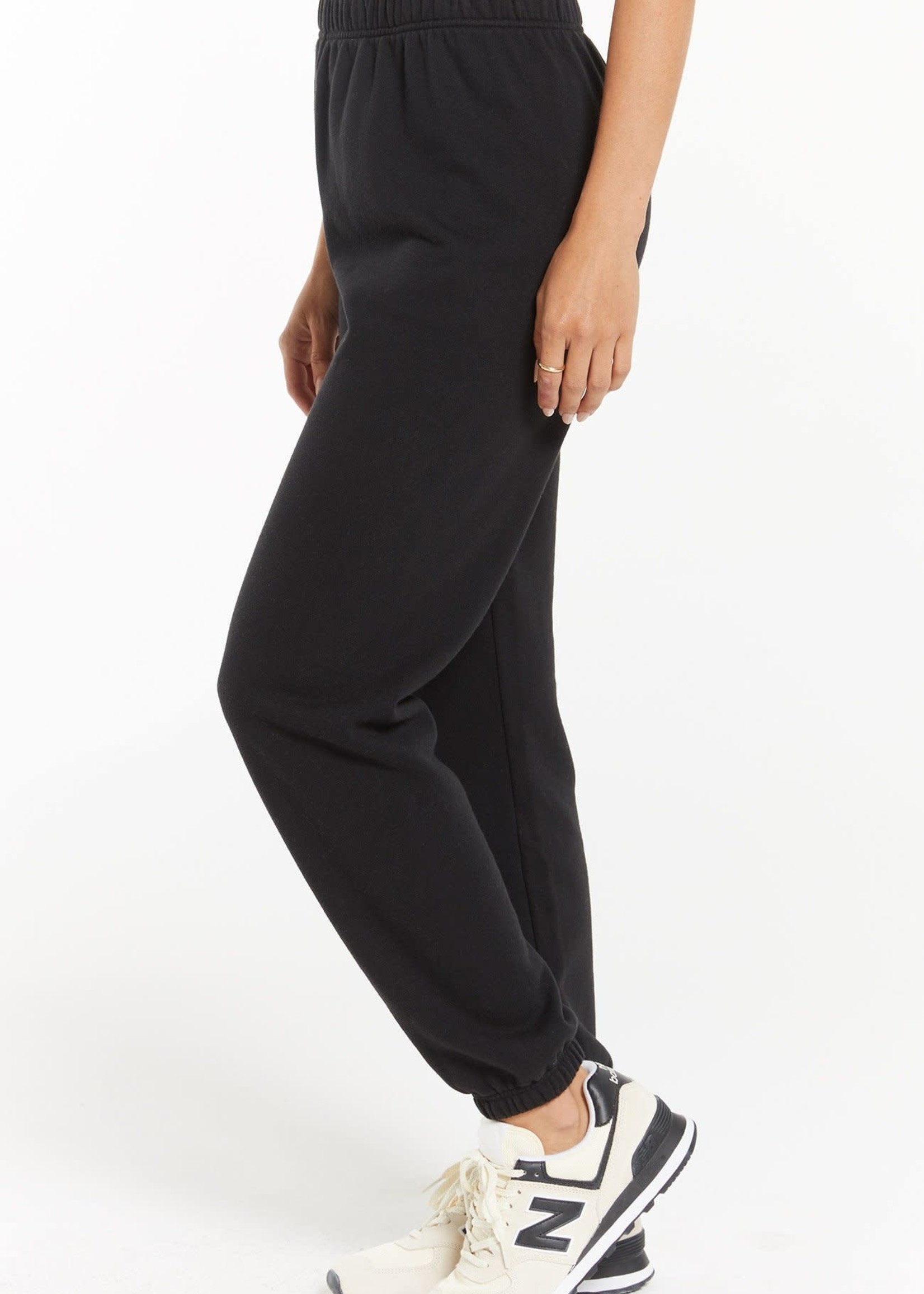 Z Supply Classic Gym Jogger Black - Main Street Boutique