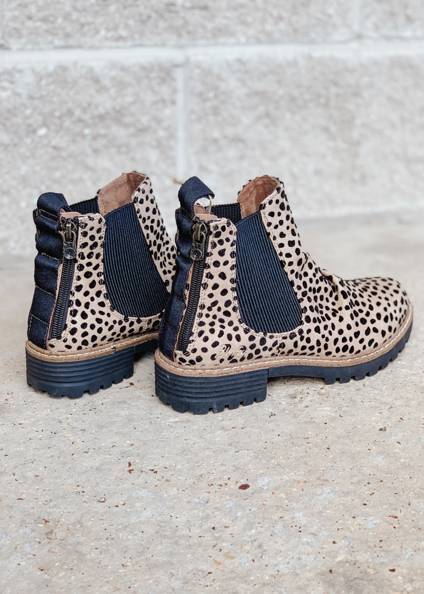 Blowfish Redsen Sand Pixie Leopard Boots