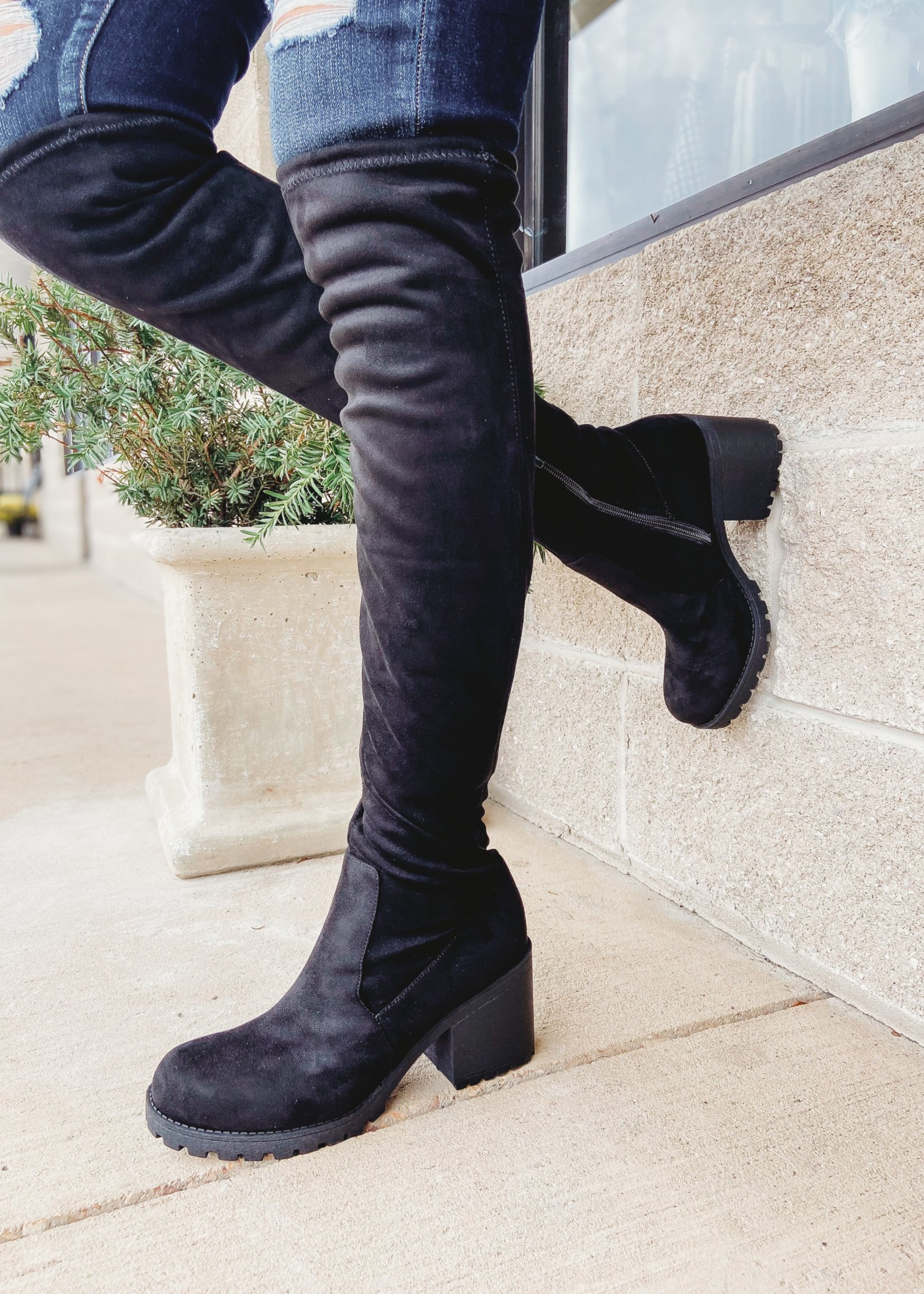 Chinese Laundry CL Linzy Tall Black Boot