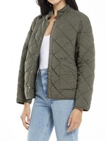 Z Supply Z Supply Olive Maya Quilted Jacket