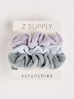 Z Supply Z Supply Scrunchies 3-Pack Lavender Ash